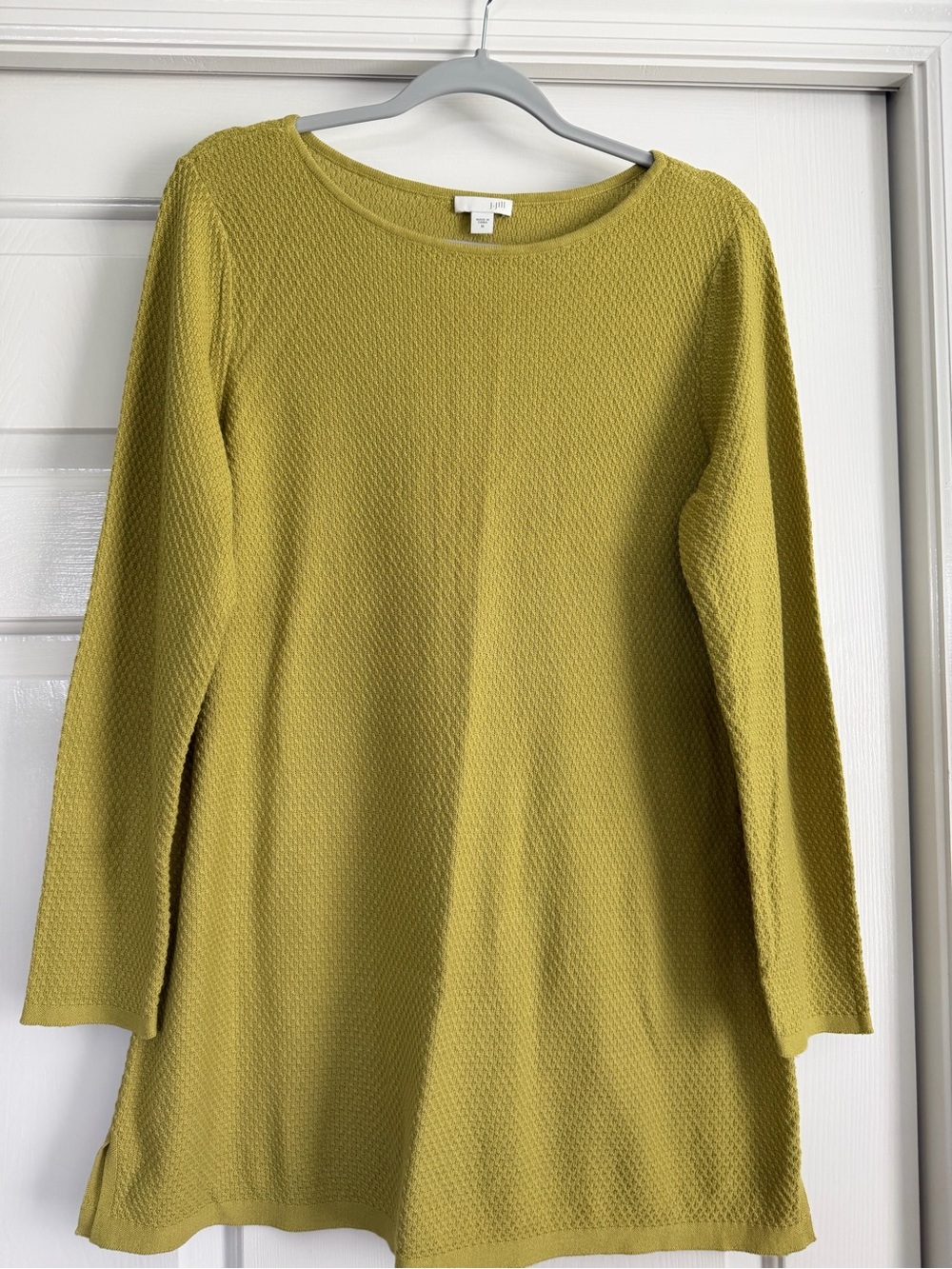 Jjill Long Sleeve Textured Tunic top